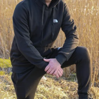 North Face Komplet - Czarny - Szary